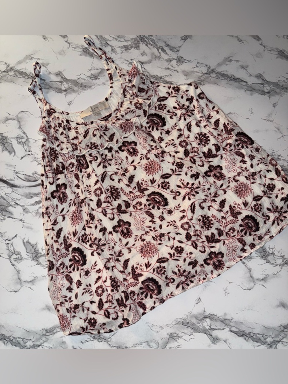 LOFT Floral Tank